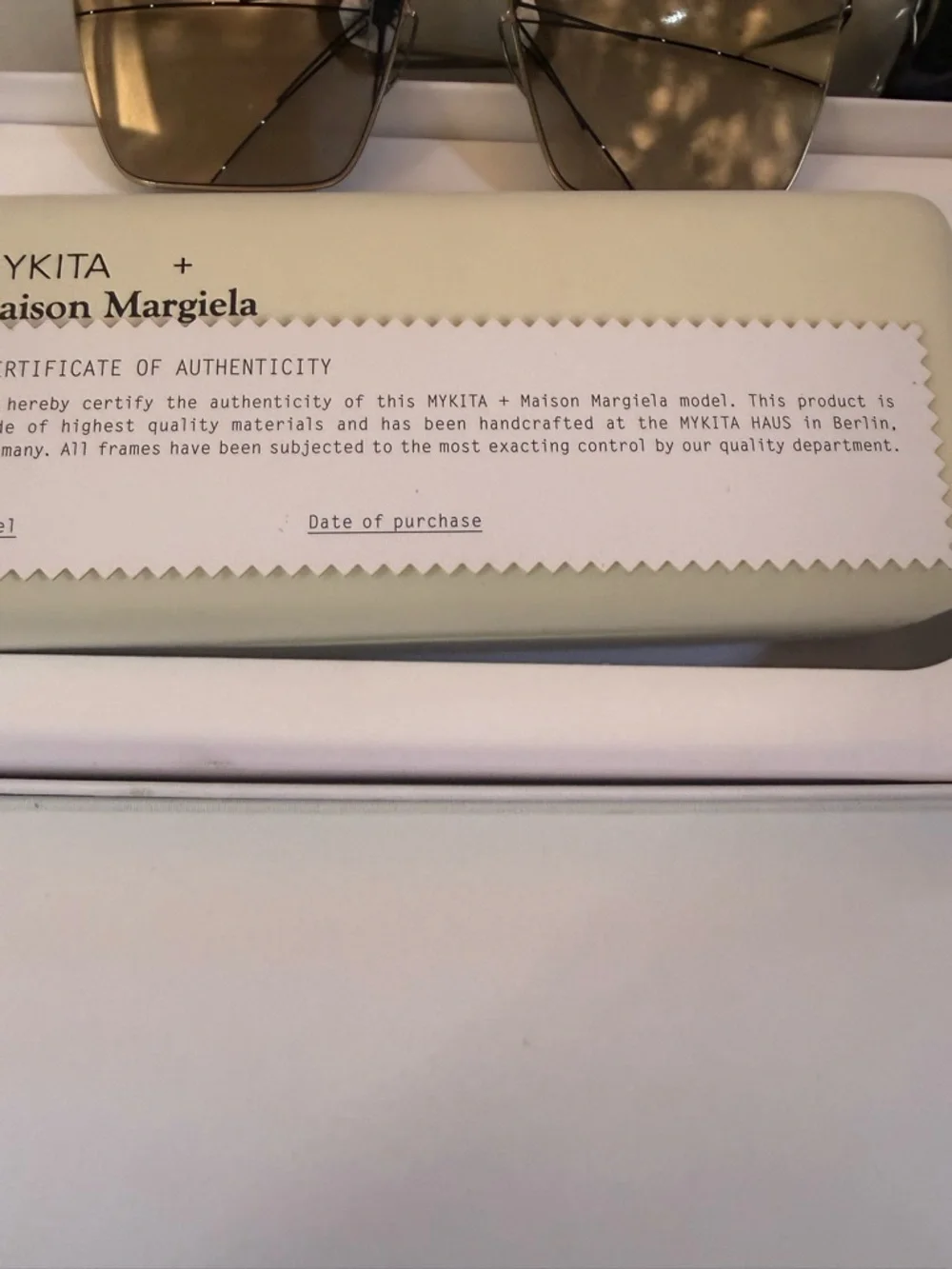 NEW AUTHENTIC MYKITA+ Maison Margie MMESSE014 SUNGLASSES unisex
